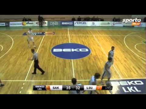 SportoTv.lt: LKL, Vilniaus "Sakalai" -  Kauno "LSU-BALTAI"