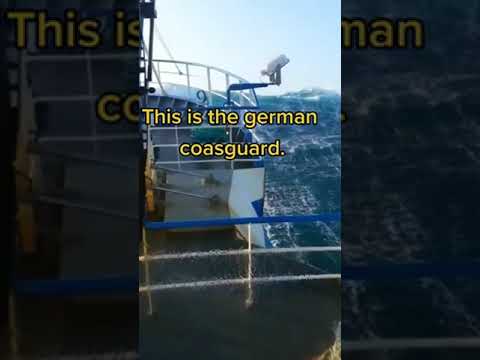 We're sinking - German Coastguard Respond Meme! #shorts