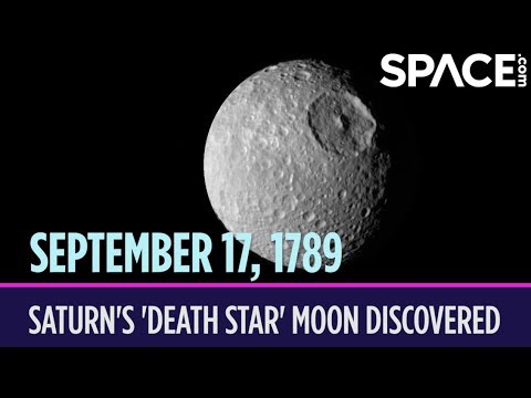 OTD im Weltraum – 17. September: Saturns „Todesstern“-Mond entdeckt