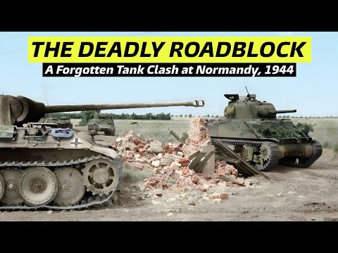 When 2 Panthers Clashed with a Pack of US Shermans: The Tank Duel at Saint-Sever-Calvados