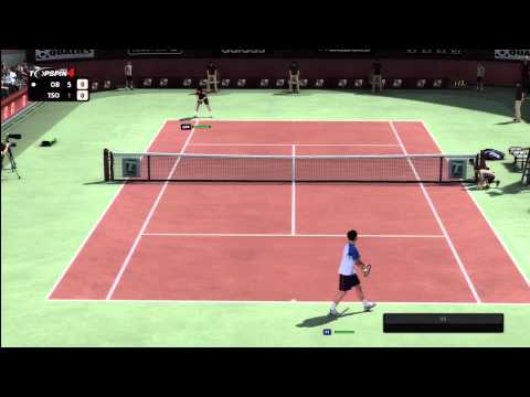 tennis top spin 4 2012 8 22 neuwirth vs neuwirth score 6 4