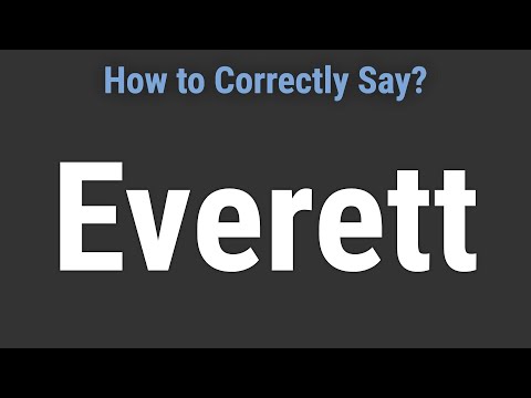 How to Pronounce Name Everett (Correctly!)