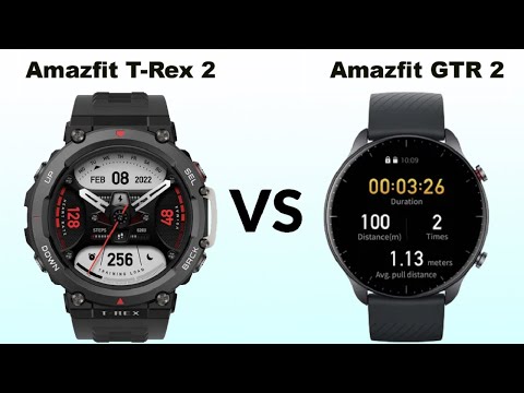 Amazfit T Rex 2 vs Amazfit GTR 2