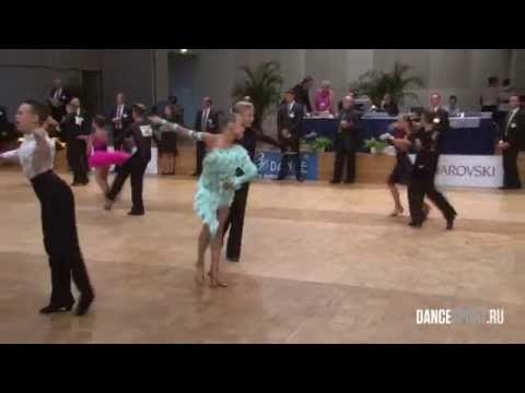 Danila Boriskin - Elizaveta Ulianovam, RUS, 1/2 Cha-Cha-Cha