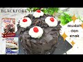 Cara Membuat PONDAN BLACKFOREST Mudah Enak Dan Lembut Kreasi Black Forest Cake