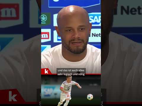 Kompany reagiert überrascht: "Come on, Jungs. Es ist 2025" #shorts