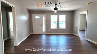 Family Homes Open Floor Plan Walk Through