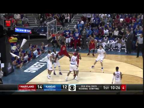 Maryland vs. Kansas: Diamond Stone dunk