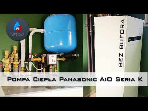 Pompa Ciepła Panasonic Aquarea Seria K  Instalacja bez bufora - Ogrzewanie podłogowe .