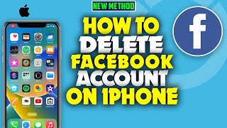how to delete Facebook account on iPhone 2023