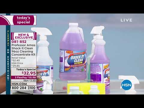 Professor Amos Shock It Clean 96 oz. Cleaning Concentrat...
