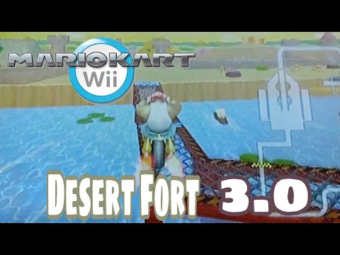 Mario Kart Wii Custom Track: Lazer vs Desert Fort 200cc WR Part 2