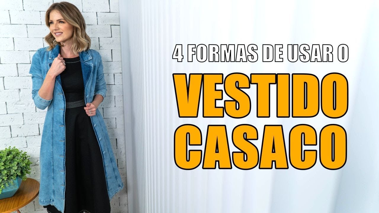 COMO USAR VESTIDO/CASACO JEANS