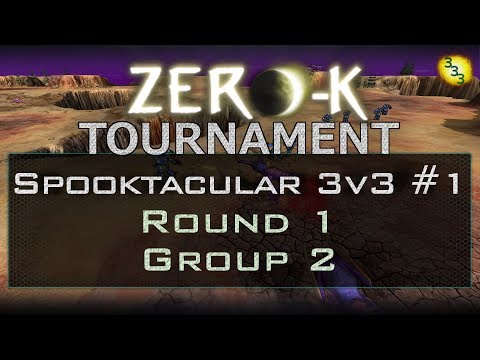 2018/10/27 3v3 Spooktacular Tournament - Swiss Round 1 - Zero-K