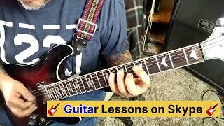 How to play Out For Love by Slaughter Guitar Lesson