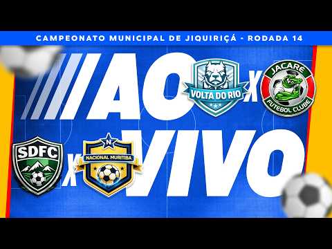 CAMPEONATO MUNICIPAL DE JIQUIRIÇÁ | RODADA 14 - 05/07/2026