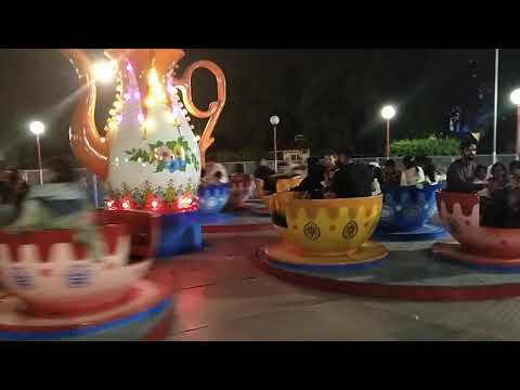 Osaid Raffay | khula tayyba | enjoying in rolling cups| amusement rides|cups | thrilling| kidy kidos
