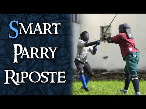Parry Riposte with Mezzano - HEMA Longsword Techniques