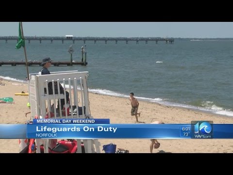 Deanna Leblanc Lifeguards on patrol at Norfolk beaches