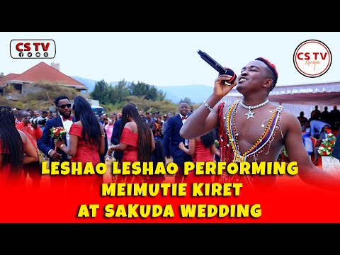 LESHAO LESHAO PERFORMING MEIMUTIE KIRET AT SAKUDA WEDDING IN KAJIADO