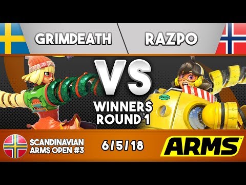 Grimdeath vs Razpo [Winners Round 1 - Scandinavian ARMS Open #3]