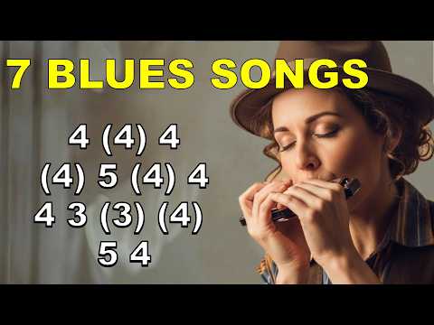 7 Easy Blues Songs on Harmonica (No Bending Needed!)