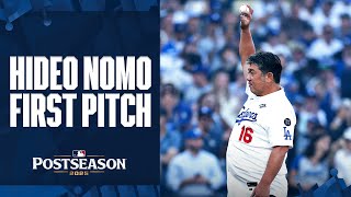 [情報] 道奇主場G3開球嘉賓：野茂英雄