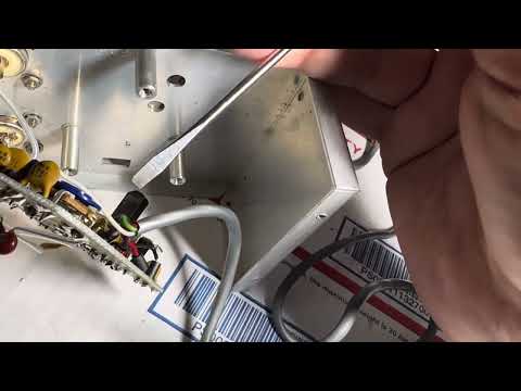 Heathkit HM-102 wattmeter calibration of SWR null capacitor and power output pot to 100 watts ref.