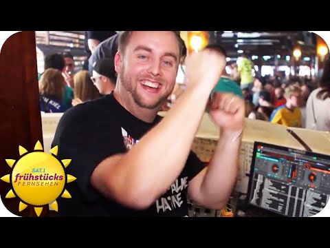 Nach Corona-Pandemie - DJ Matze ist zurück im Bierkönig | SAT.1 Frühstücksfernsehen