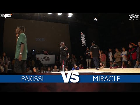 SNIPES FUNKIN STYLEZ 2019 - Hip Hop Best 16 - PAKISSI vs. MIRACLE