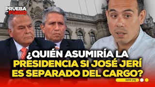 Si José Jerí es vacado, ¿quién asumiría la Presidencia? #PDFRPP | ENTREVISTA