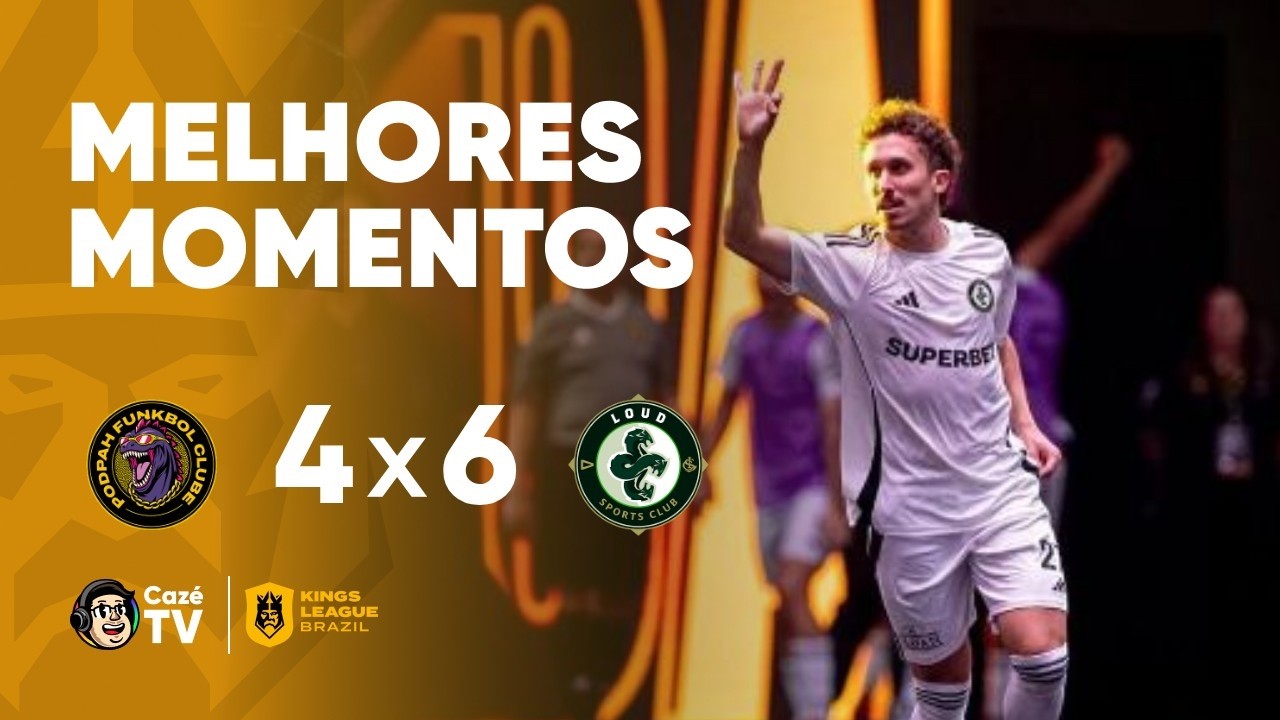 MELHORES MOMENTOS: FUNKBOL 4 X 6 LOUD | KINGS LEAGUE BRAZIL 2026 | 9ª RODADA