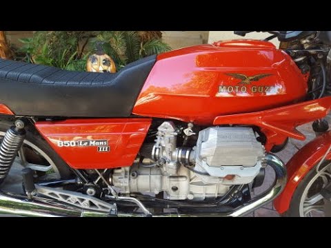 1983 Moto Guzzi 850 Le Mans III (V-twin)  "elegant brute" Pulls like a tractor.