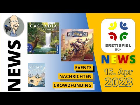 Brettspiel News der Brettspielbox - 15. April 2023