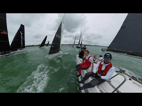 What a Great Start! Adrenaline Soaring Yacht Racing