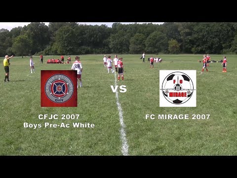 CFJC 2007 BOYS 12U PRE AC WHITE vs FC MIRAGE 2007