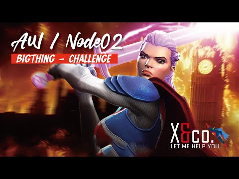 MCOC AW(BIG THING) Node2 Captain britain vs Omega sentinel