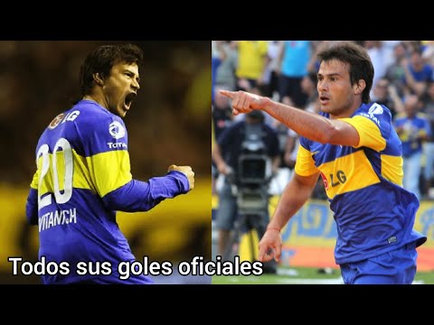 All of Darío Cvitanich's official goals for Boca.
