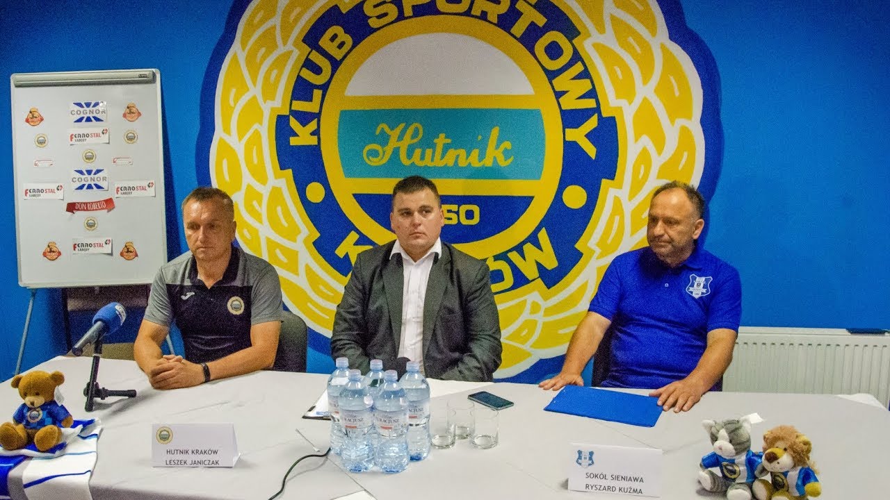 WIDEO: Hutnik Kraków - Sokół Sieniawa 3-1 [KONFERENCJA]