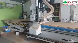 Router cnc full line | Máy CNC khoan, cắt Holztek R1325-3BF