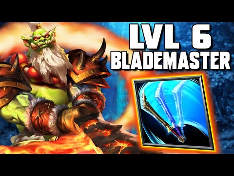 LVL 6 BLADEMASTER! - WC3 - Grubby