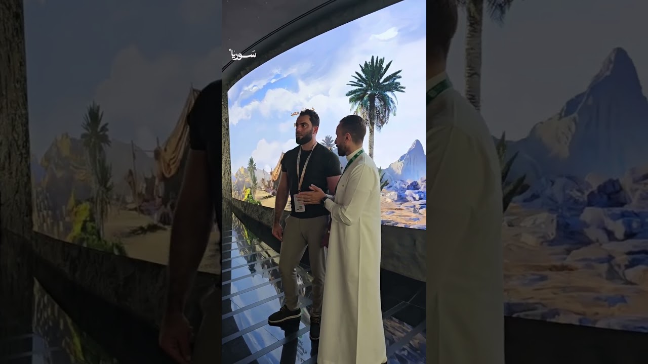 متحف السيرة النبوية الدولي مع المؤلف وصاحب فكرة المشروع الدكتور ناصر بن مسفر