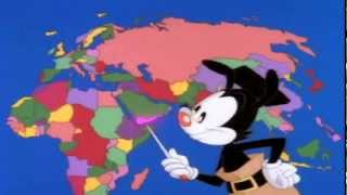 Yakko&#39;s World Reversed Video