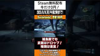 【Steam】無料配布のオススメゲームを紹介！「ボーダーランズ2」#shorts #無料配布 #無料pcゲーム #紹介