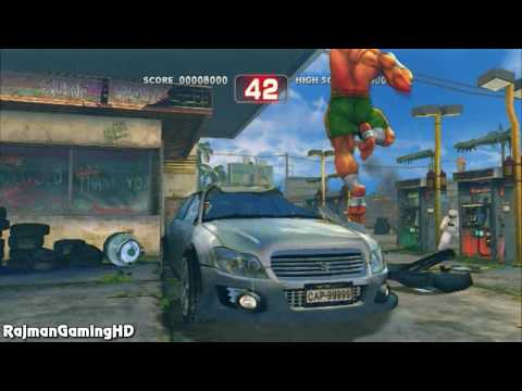 Super Street Fighter IV 'Bonus Stage: Car Crush' TRUE-HD QUALITY