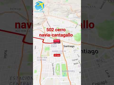 #redbuses  #red #transantiago recorrido 502 cerro navia - cantagallo metbus red santiago