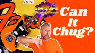 Video thumbnail for Player Series Fender Jazzmaster Becomes a Chug Stick? WHAT???? by GearGasms