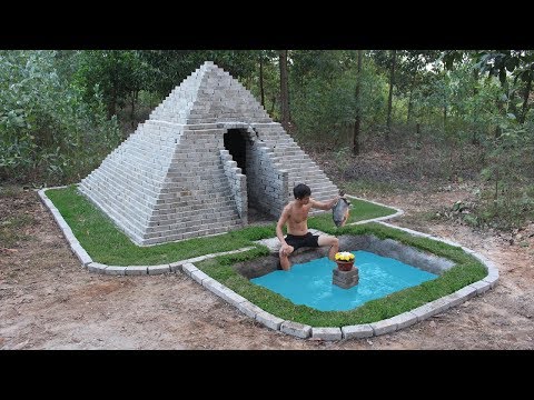 Build Pyramids And Fish Pool By Ancient Skill Video