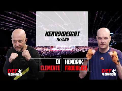 DEF Fight Night 15 - Bout 4 - Di CLEMENTE VS Hendrik FROEHLICH - Heavyweight