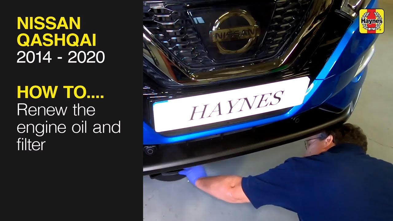 Watch video Nissan Qashqai (2014 - 2020) - Renew the engine oil and filter Now Nissan Qashqai (2014 - 2020) - Renew the engine oil and filter